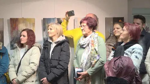 (FOTO) V Infopisarni Dravograd v počastitev kulturnega praznika na ogled razstava likovnih del Majde Kalič
