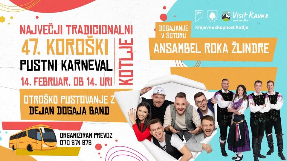 47. KOROŠKI PUSTNI KARNEVAL 🎭