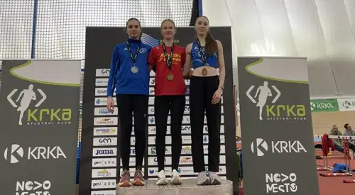 Dvojne stopničke na državnem prvenstvu za atlete AK Slovenj Gradec