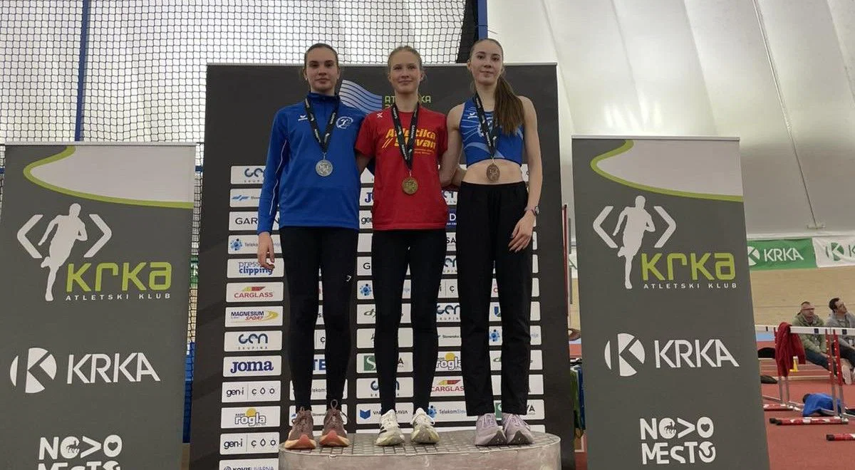 Dvojne stopničke na državnem prvenstvu za atlete AK Slovenj Gradec