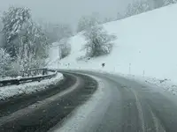 Na Koroškem smo se zbudili v zasneženo jutro