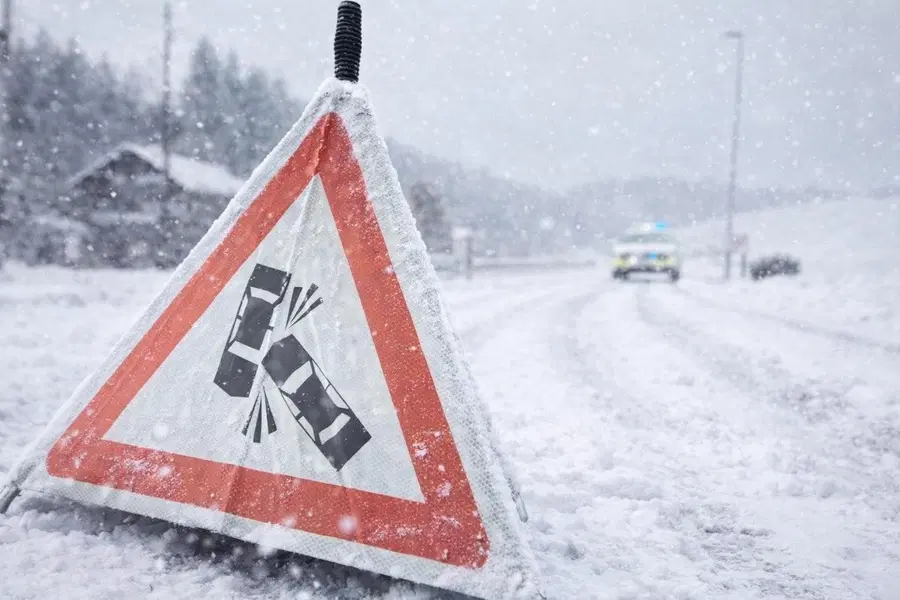 Previdno: Na koroških cestah več prometnih nesreč