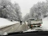 Na Čečovju podrto drevo ovira promet