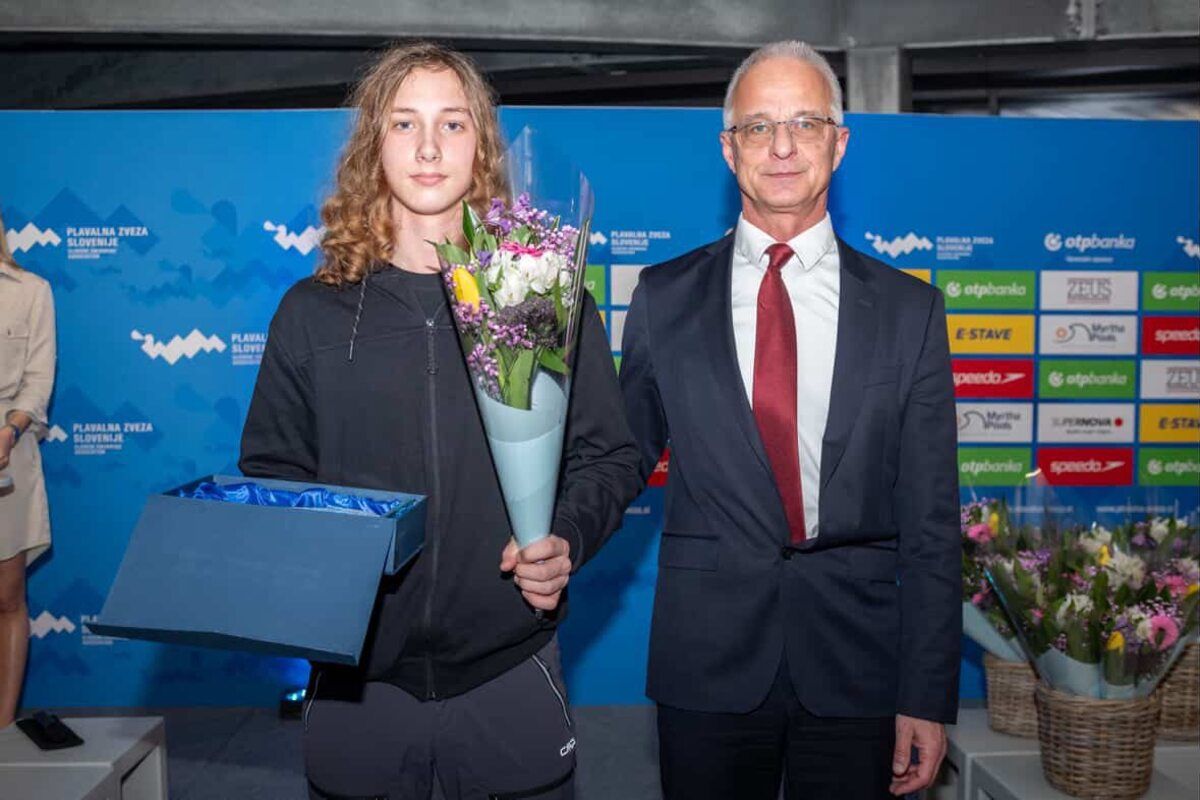 Max Koren: Naj plavalec leta 2025 daljinskega plavanja v mlajših kategorijah