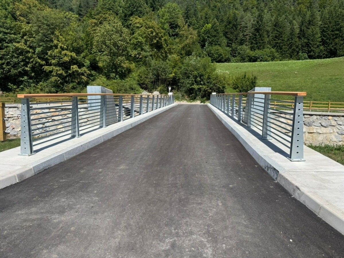 Jutri bodo v Mežici slavnostno otvorili novozgrajeni most Orešnik