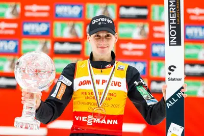 Domen Prevc: Vse po zlatem orlu je le še smetana na torti 