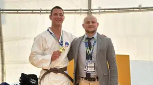 Zdravljica za zlato: Aleks Krivec blestel v Teplicah