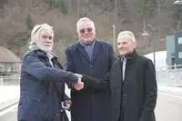 (VIDEO in FOTO) Na Prevaljah slovesno odprli nov most pri Petrolu