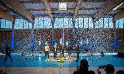 (FOTO) Odprtje prizidka športne dvorane Slovenj Gradec: 4,5 milijona za šport