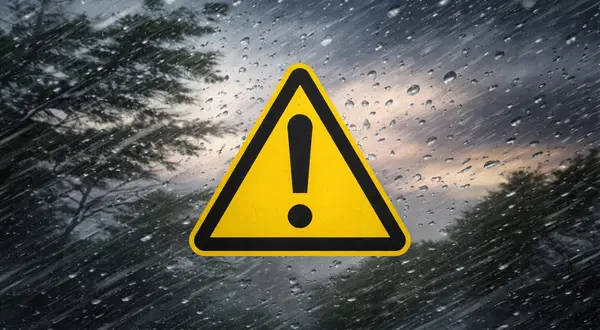 Vreme: Prihaja vremenska fronta, za naše kraje Arso izdal rumeno opozorilo 