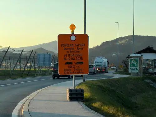 Med vikendi popolna zapora ceste Ravne - Dravograd vse do sredine junija