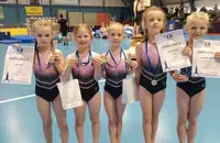 (FOTO) Izjemen gimnastični dan za dekleta ŠD Stoja na 51. OP Bežigrada