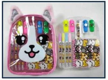 Odpoklic igrače nahrbtnik z vsebino 