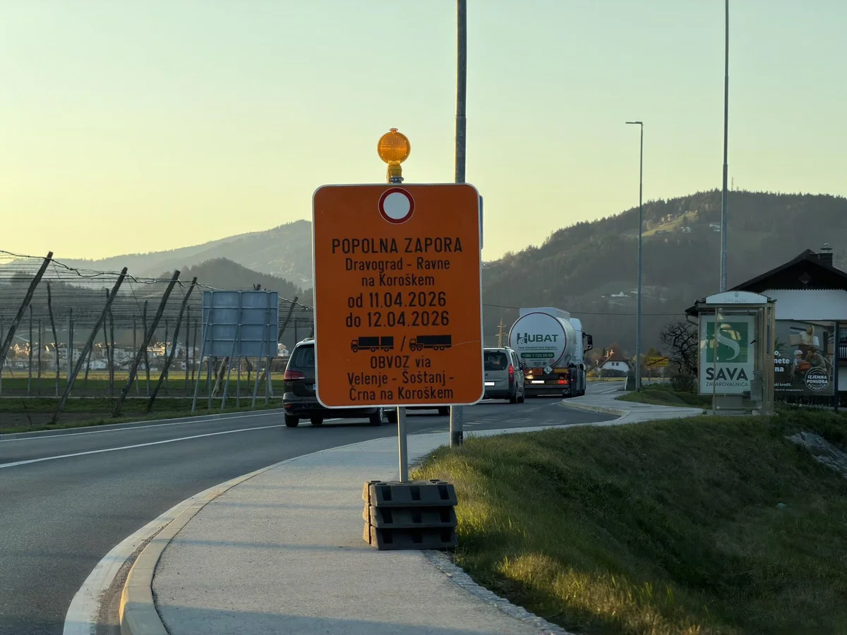 Naslednji vikend predvidena popolna zapora ceste Ravne na Koroškem - Dravograd