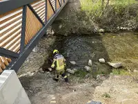 V reki Mislinji gasilci niso ugotovili odstopanja vrednosti ph po včerajšnji intervenciji