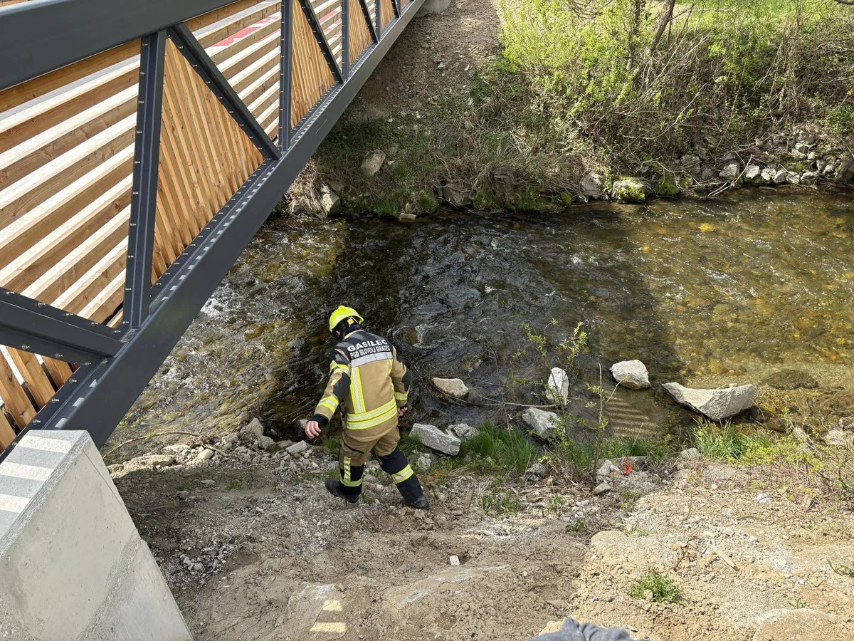 V reki Mislinji gasilci niso ugotovili odstopanja vrednosti ph po včerajšnji intervenciji