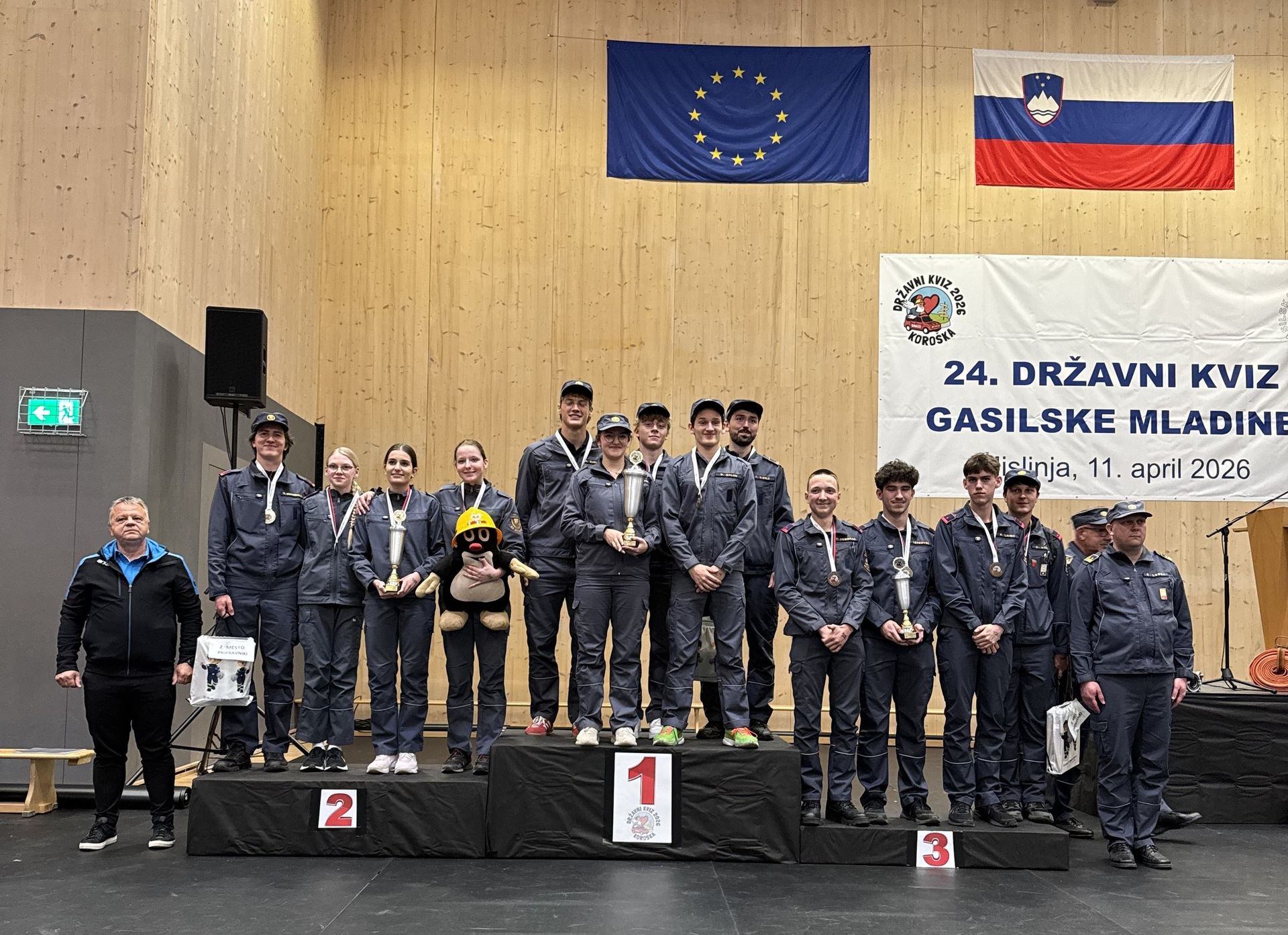 Izjemno: Pripravniki PGD Črneče tretji najboljši v državi 