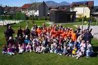 (FOTO) Vseslovensko petje s srci na Legnu združilo navihanost otrok in spomine starejših