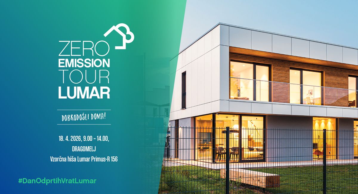 LUMAR ZERO EMISSION TOUR: Oglejte si hišo, ki proizvede več energije, kot je porabi