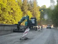 Izvajalec zaprosil za podaljšanje roka za obnovo ceste Ravne-Dravograd 