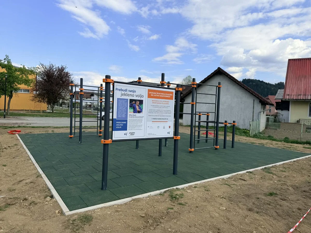 S športnim poligonom do še več aktivnosti na Muti