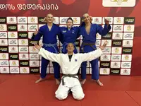 Judo Koroška: Aleks, Iva in Mateo med 16 najboljšimi v Gruziji
