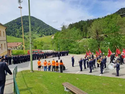 (FOTO) 31. Florjanova nedelja v Doliču privabila gasilce osemnajstih društev