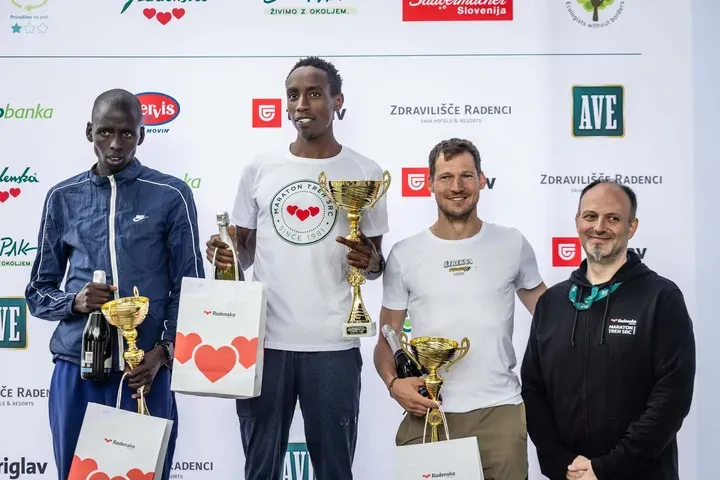 Izjemno: Korošec Tadej Grilc najhitrejši Slovenec na Maratonu treh src