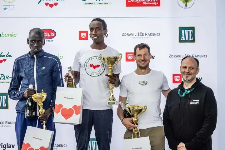 Izjemno: Korošec Tadej Grilc najhitrejši Slovenec na Maratonu treh src