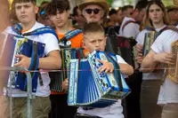 (FOTO in VIDEO) Velenje zapisano v harmonikarsko zgodovino 