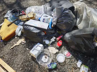 Na Šancah ponovno neustrezno odlaganje odpadkov