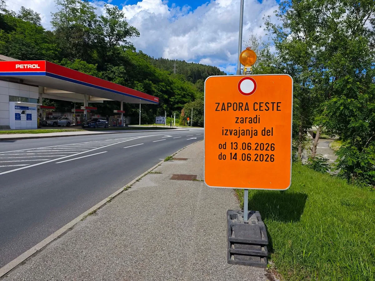 Ta vikend zaprta cesta Ravne - Dravograd