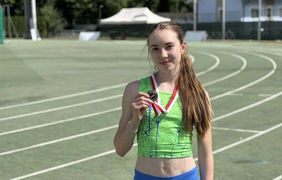 Velik uspeh slovenjgraške atletike: Iva Pori srebrna v Brixnu