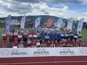 Najmlajši atleti AK Slovenj Gradec med najboljšimi na finalu otroške atletike