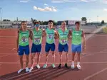 Slovenjgraški atlet Filip Oiclj z reprezentančno štafeto do zmage