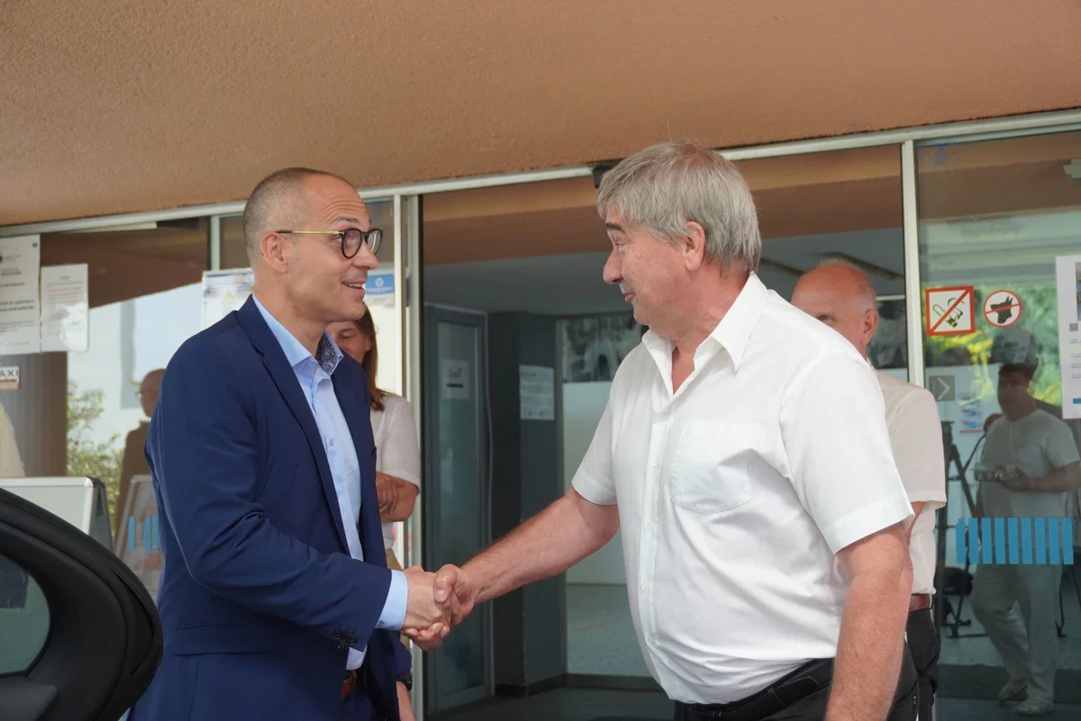 (VIDEO) Minister za zdravje v Slovenj Gradcu: "Naša zaveza je, da bolnišnici pomagamo, da obstane"