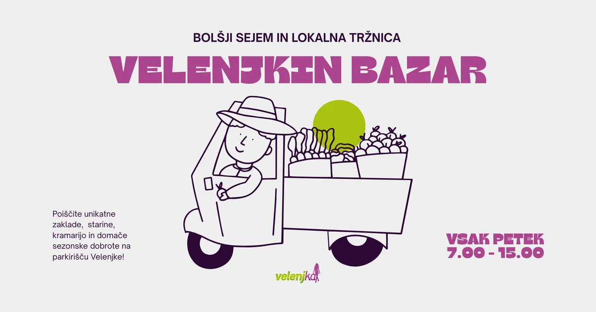 Nova petkova tradicija v Velenju: Prihaja Velenjkin Bazar, stičišče nostalgije in domačih okusov