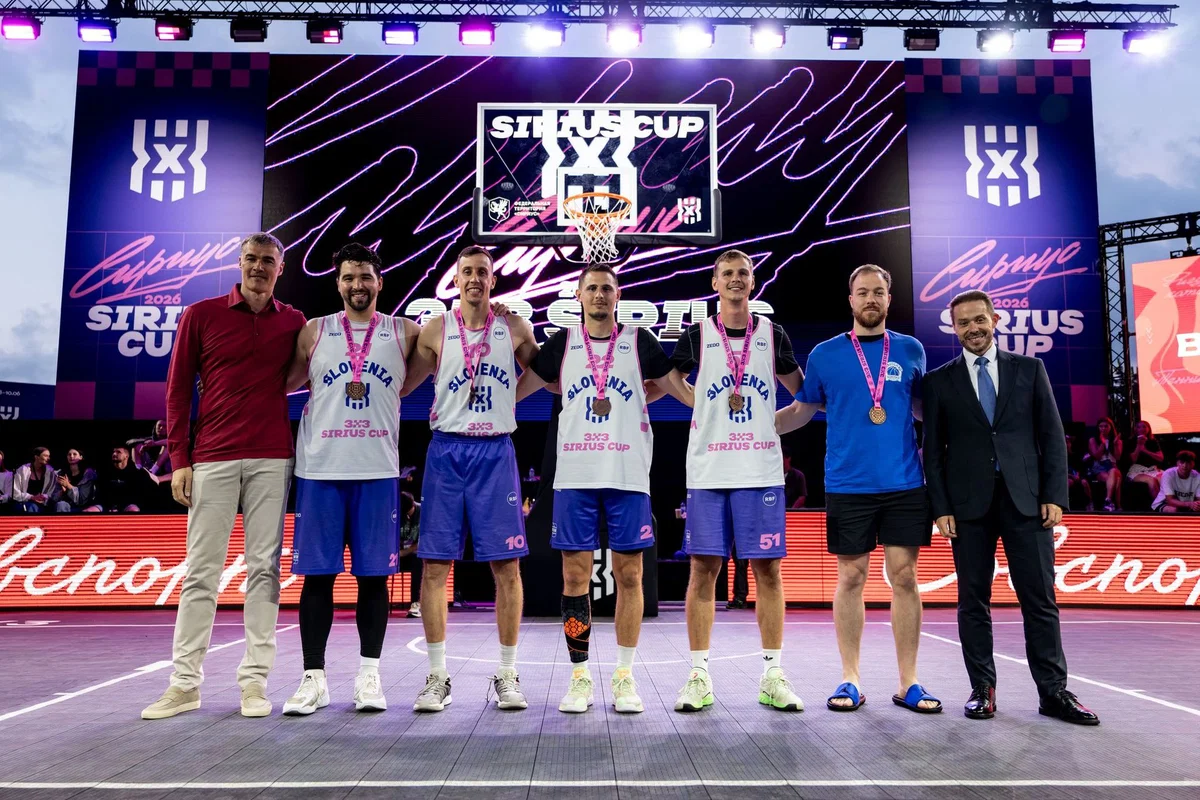 Bronasta medalja za 3x3 Fridro Koroška na mednarodnem turnirju Sirius Cup v Sočiju