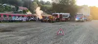 Na železniški postaji Prevalje zjutraj zagorela lokomotiva potniškega vlaka