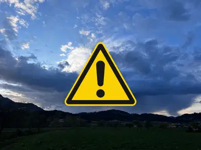 Prehod hladne fronte bo poskrbel za deževno nedeljo