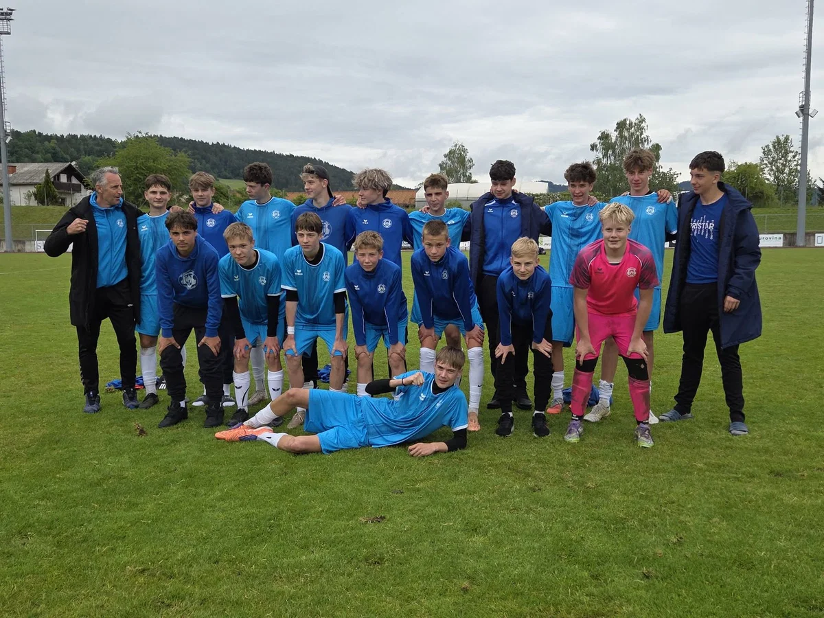 Sezona za zgodovino: U15A NŠ Slovenj Gradec brez poraza do naslova prvaka