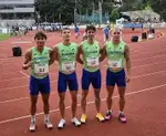 Nov državni rekord za slovensko štafeto, med junaki tudi Filip Oiclj