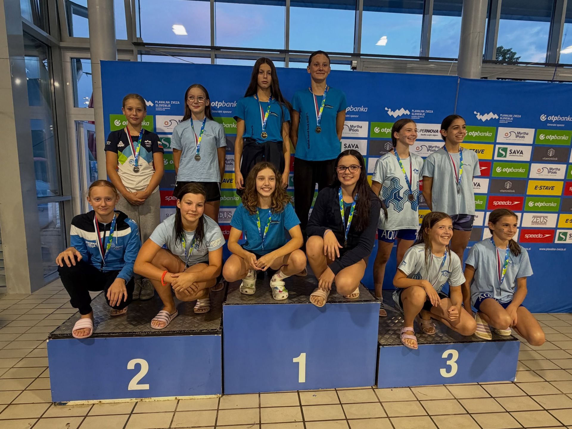 PK Fužinar uspešno sklenil državno prvenstvo z novimi medaljami