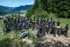(FOTO) Tri dni kolesarskih doživetij in rekordna udeležba na kampu Vida Peršaka