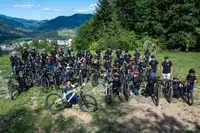 (FOTO) Tri dni kolesarskih doživetij in rekordna udeležba na kampu Vida Peršaka