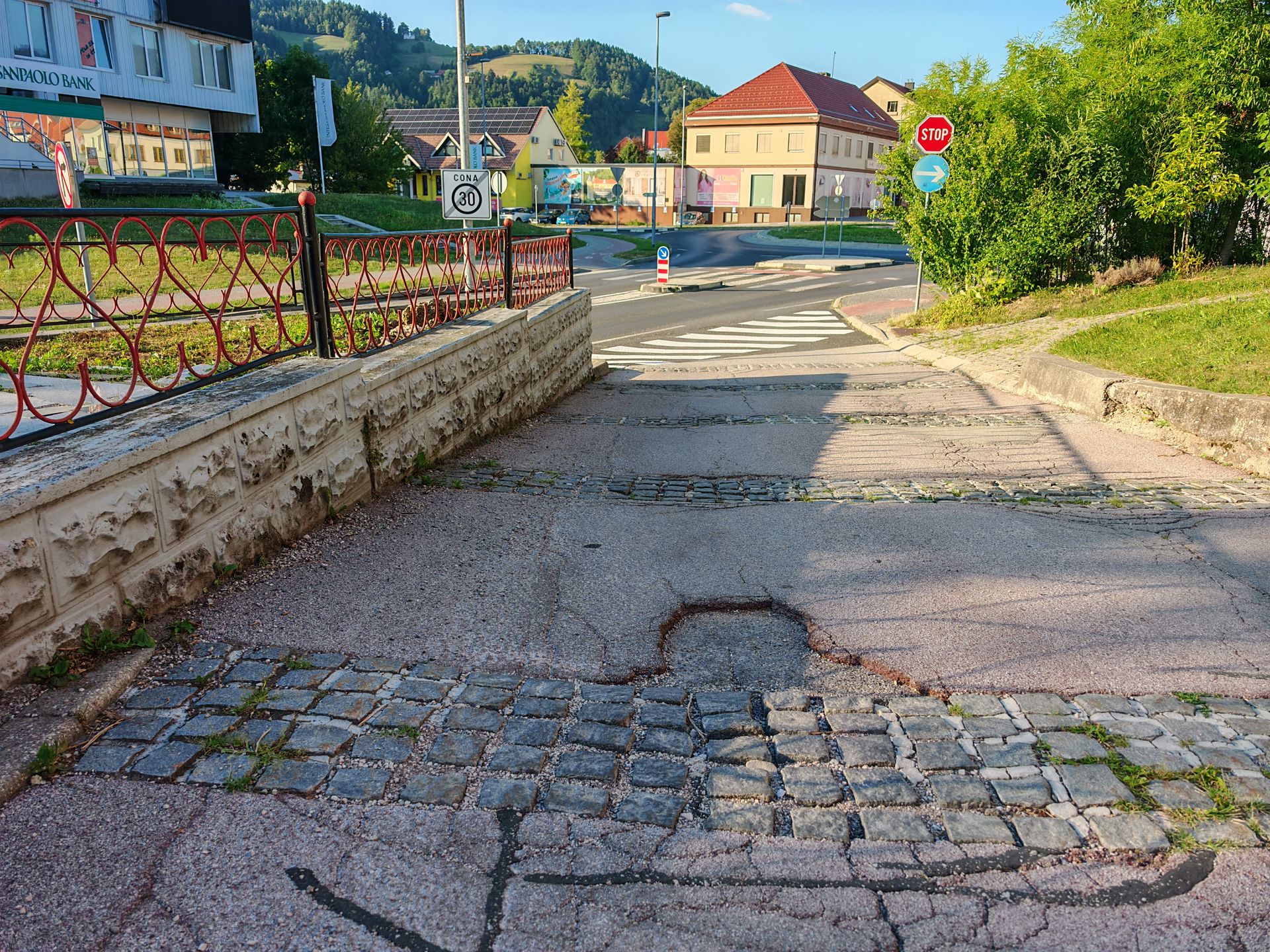 Zaradi del popolna zapora Koroške ceste v Slovenj Gradcu