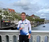Slovenjgradčan Nejc Iršič svoj prvi polni IRONMAN končal pod 11 urami