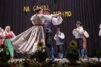 Od Gorenjske do Primorske in Koroške: Folklora združila različne kraje Slovenije, v Črni se je zbralo okoli 200 plesalcev in godcev