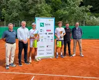 (FOTO) Teden vrhunskega tenisa v Slovenj Gradcu sklenjen z zmago Sebastiana Sorgerja