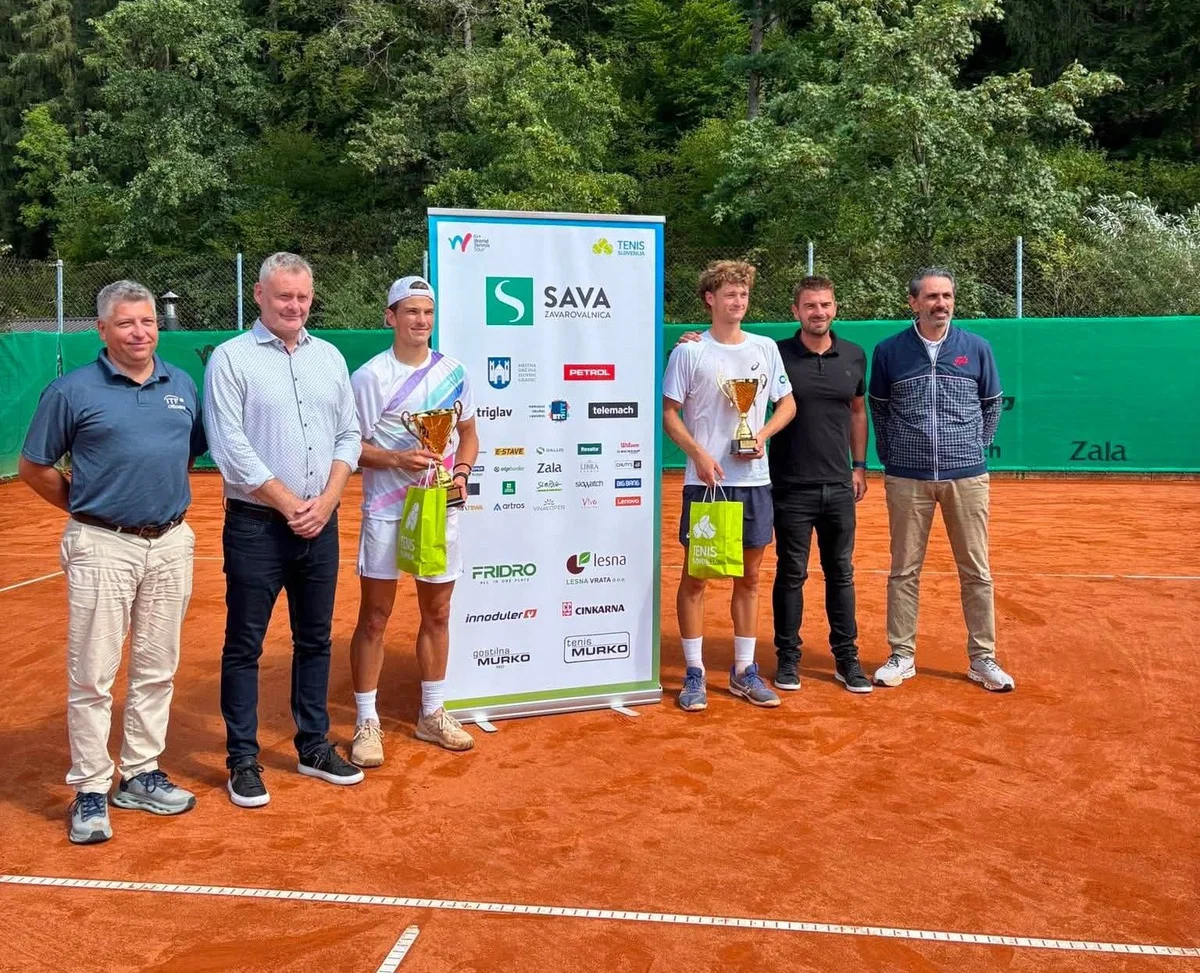 (FOTO) Teden vrhunskega tenisa v Slovenj Gradcu sklenjen z zmago Sebastiana Sorgerja